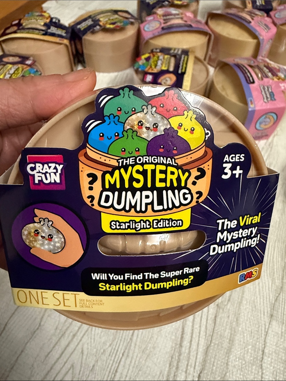 RMS Crazy Fun Mystery Dumpling Squishy Bun Starlight Edition